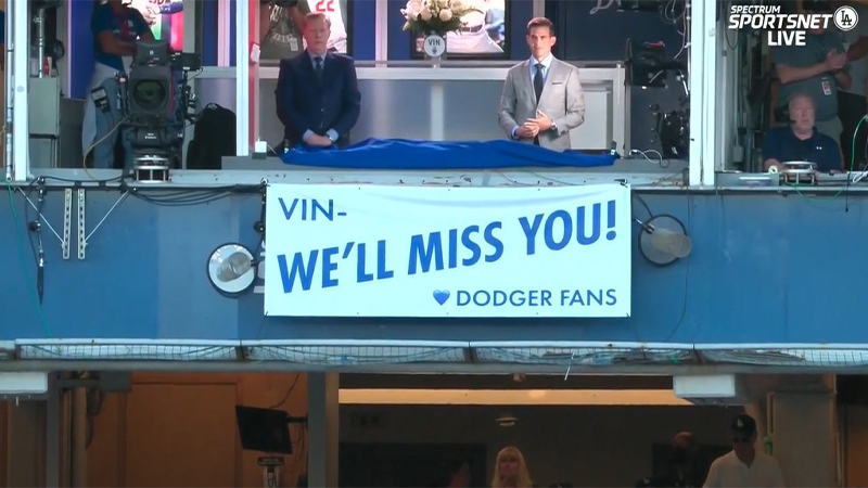 Vin Scully Banner