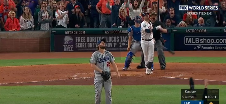 Astros 13, Dodgers 12: Clayton Kershaw and the bullpen implode again in Game  5 loss – Dodgers Digest