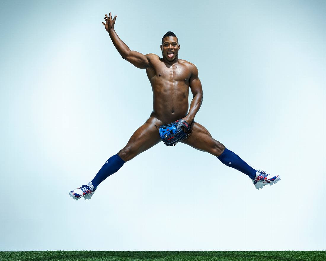 Yasiel Puig makes a glorious appearance in ESPN The Magazine's The