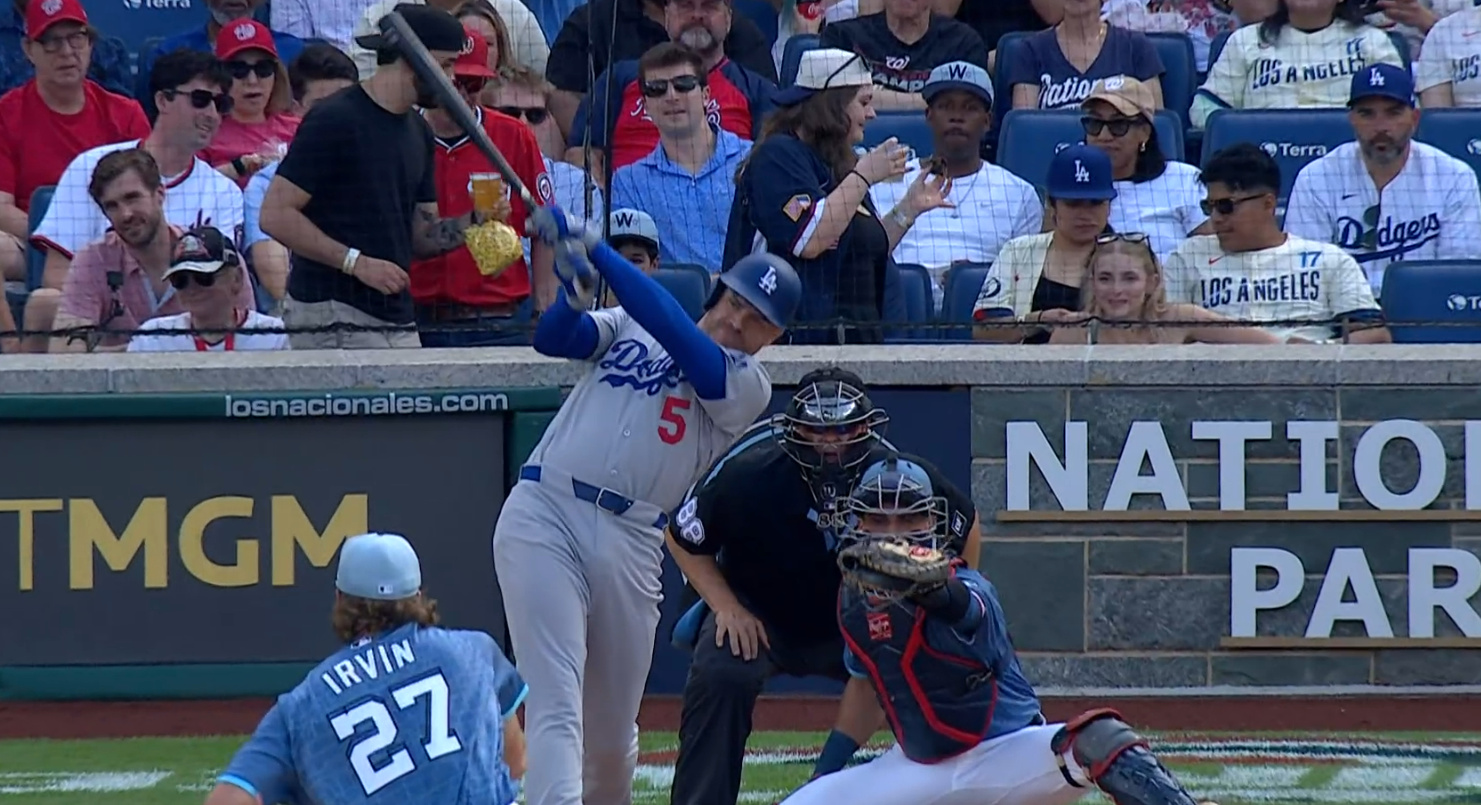 Dodgers 10, Nationals 5: Freddie drives in 4 & Pages homers again to lead lineup in support of Glasnow's 9 Ks - Dodgers Digest