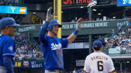 Dodgers 5, Brewers 1: Yamamoto finally gets run support via Tucker and Pages as Dodgers roll to another series win