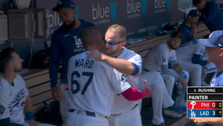 Dodgers 9, Phillies 1: Ryan Ward’s 1st homer & Alex Freeland’s big day provides … run support (?!) for Yoshinobu Yamamoto