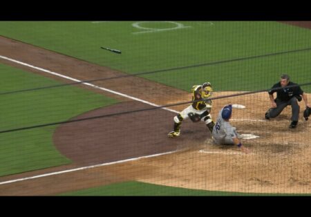 Dodgers 5 Padres 4: Dodger bullpen outduels San Diego’s as Mason Miller error gives the Dodgers a comeback win